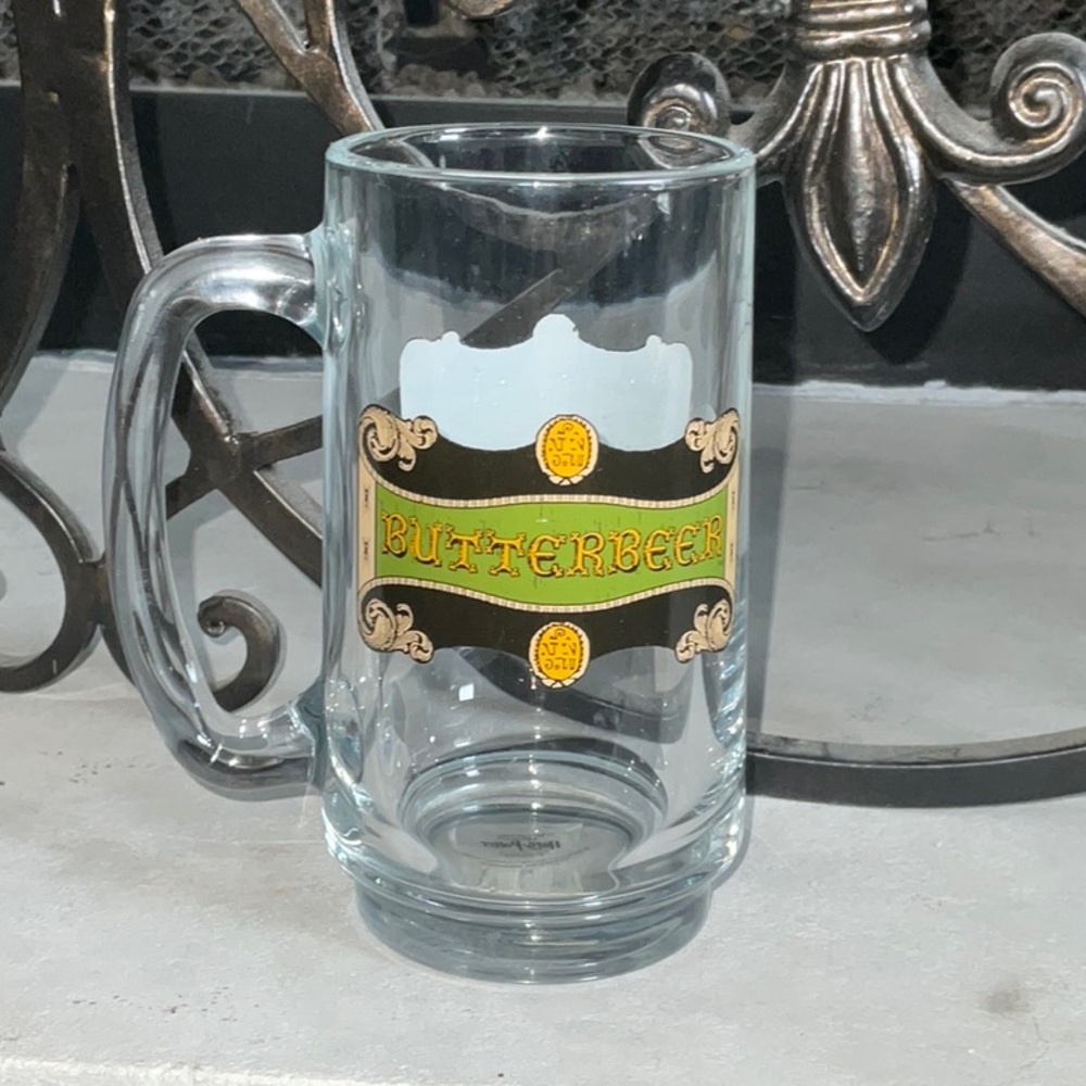 Official Glass Butterbeer Mug Universal Studios wizarding world of Harry Potter